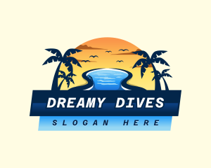 Swimming Pool Resort logo
