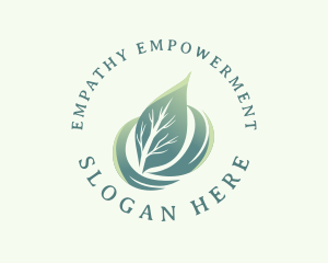 Organic Leaf Spa logo design