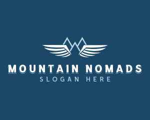 Mountain Alpine Wings logo design