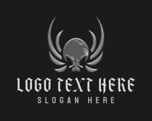 Horror Skull Wings logo