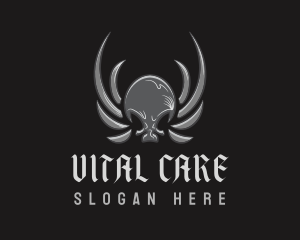 Horror Skull Wings logo