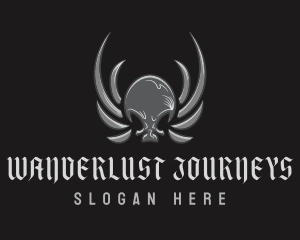 Horror Skull Wings logo
