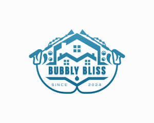 Pressure Washing Cleaner logo design