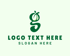 Food Fruit Letter G logo