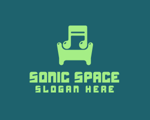 Musical Note Couch logo