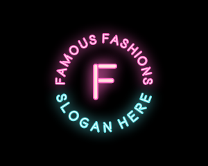 Neon Light Club logo design