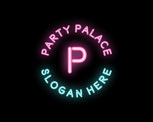 Neon Light Club logo design