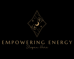 Mystic Diamond Jewelry logo design