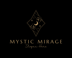 Mystic Diamond Jewelry logo design