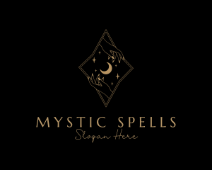 Mystic Diamond Jewelry logo design