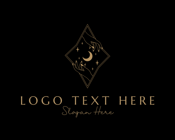 Tarot Card Reader logo example 2