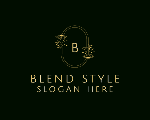 Natural Floral Styling logo design