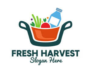 Fresh Ingredients Pot  logo