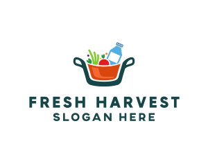 Fresh Ingredients Pot  logo
