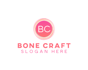 Handdrawn Scribble Craft logo design