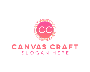 Handdrawn Scribble Craft logo design