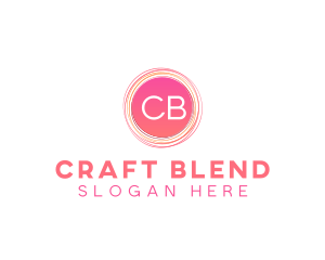 Handdrawn Scribble Craft logo design