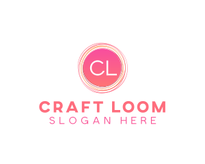 Handdrawn Scribble Craft logo design