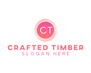 Handdrawn Scribble Craft logo design