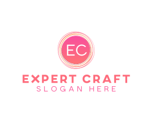 Handdrawn Scribble Craft logo design