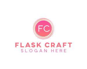 Handdrawn Scribble Craft logo design