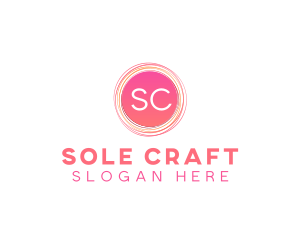 Handdrawn Scribble Craft logo design