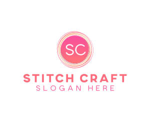 Handdrawn Scribble Craft logo design