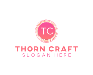 Handdrawn Scribble Craft logo design