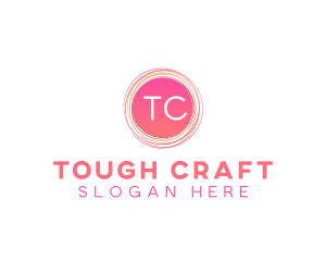 Handdrawn Scribble Craft logo design