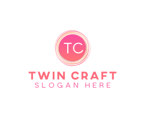 Handdrawn Scribble Craft logo design