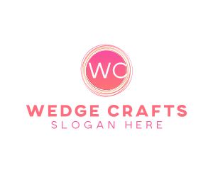 Handdrawn Scribble Craft logo design