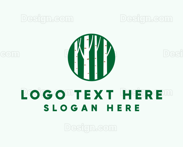 Outdoor Forest Tree Logo