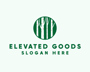 Outdoor Forest Tree  logo design