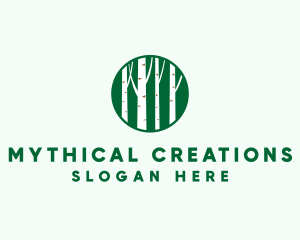 Outdoor Forest Tree  logo design