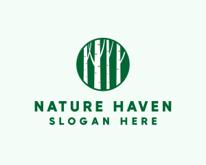 Outdoor Forest Tree  logo design