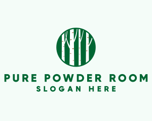 Outdoor Forest Tree  logo design