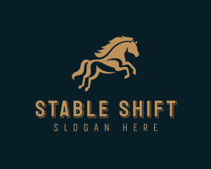 Horse Racing Equestrian logo design