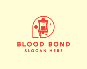 Red Blood Bag logo