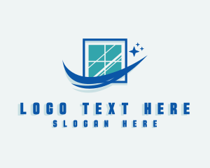 Window - Window Cleaning Maintenance logo design