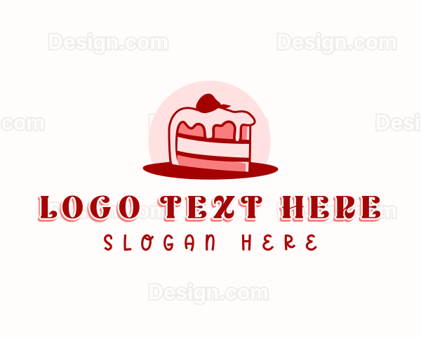 Dessert Sweet Cake Logo