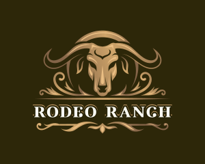 Buffalo Horn Ranch logo design