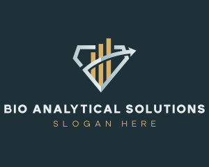 Analytics Finance Shield logo design