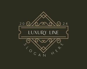 Minimalist Luxury Boutique logo design