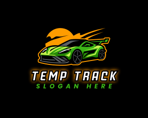 Race Car Automotive logo design