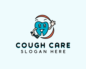 Dental Care Toothbrush logo design