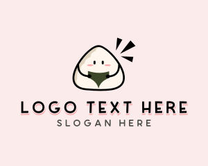 Japanese Onigiri Restaurant Logo