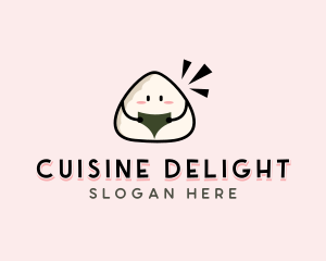 Japanese Onigiri Restaurant logo design