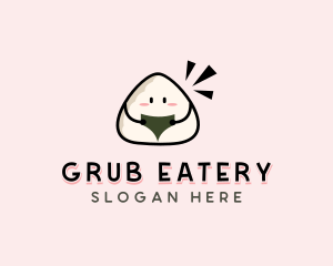 Japanese Onigiri Restaurant logo design