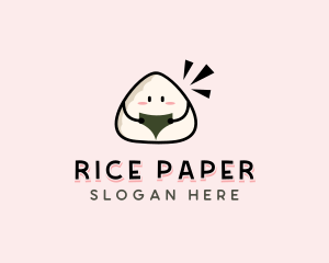 Japanese Onigiri Restaurant logo design