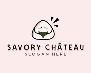 Japanese Onigiri Restaurant logo design